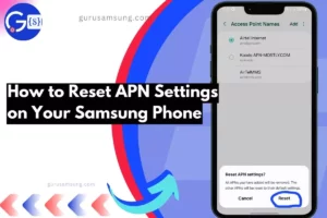 screenshot of resetting apn setting screenshot from samsung